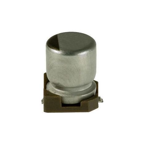 100uf 25v Smd Condensatore elettrolitico 6,3x7,7mm 100mf25vsmd
