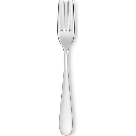 Alessi Nuovo Milano 5180/2 Forchetta da Tavola di Design in Acciaio Inox 18/10, 6 Pezzi (1/4)