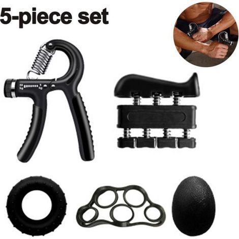 Kit d'entraînement - - Renforcement de la préhension - 5 pièces - Couleurs variées - Matériaux durables (1/5)