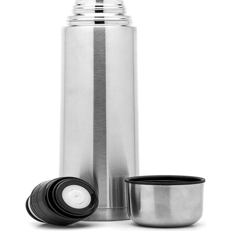 Gourde Isotherme - Acier Inoxydable Double Paroi Avec Isolation Sous Vide - Pour Boissons Chaudes Et Froides - 500 ml (1/5)