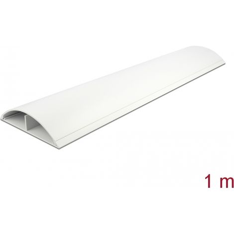 Delock Conducto de cables 119 x 26 mm - longitud 1 m blanco