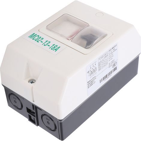 Disjoncteur de Protection Moteur, Interrupteur de Surcharge, Convertisseur de Circuit Étanche, Isolateur 220V/380V (1/5)