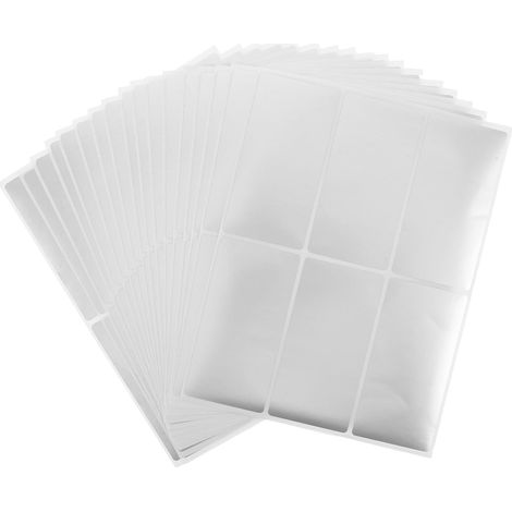 6000 Stück Weiß aus Papier für Preisauszeichnung im Büro und