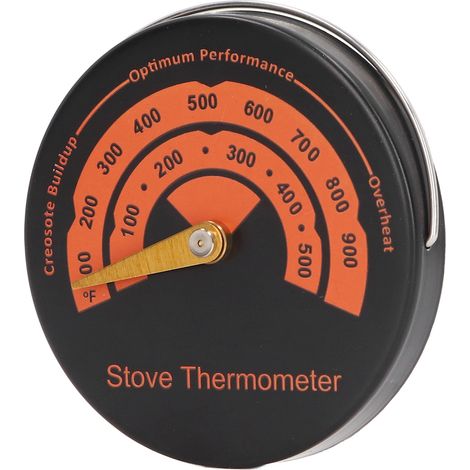 Thermomètre magnétique pour poêles à bois et à gaz, indicateur de température de surface, prévention de la surchauffe, 0 °C à 500 °C (1/5)