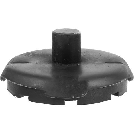 Adaptateur Jack Hydraulique Pad De Cric Horizontal en Acier avec Tampon Antidérapant en Caoutchouc Accessoire Stable pour Levage Et Protection Installation Facile (1/5)