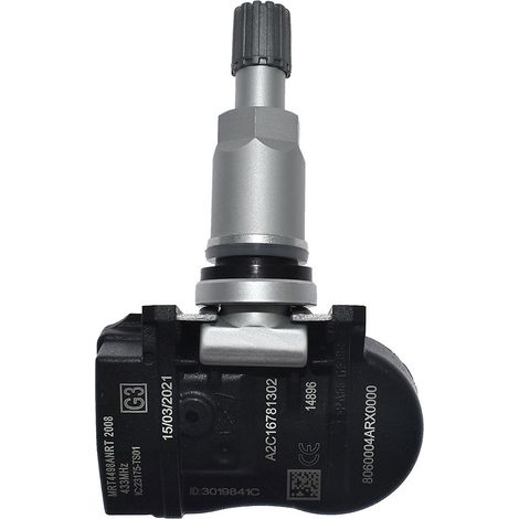 The TPMS 8060004ARX0000 sensor is compatible with many vehicle models and directly replaces the built-in battery to ensure accurate tire pressure. (1/5)