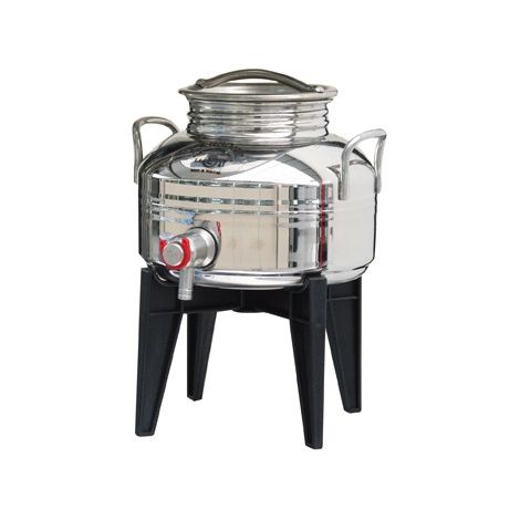 Sansone - contenitore per olio in acciaio inox 2 lt