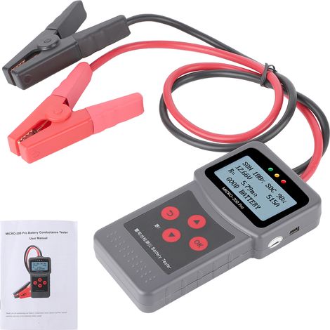 Testeur de batterie automobile, analyse de la durée de vie de la résistance interne des batteries de moto, micro-200 PRO 12V start-stop (1/5)