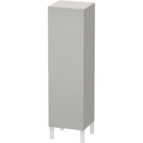 Duravit L-CUBE armadio 400x363x1320mm apertura sinistra cemento
