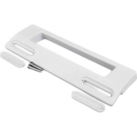 Poignée de réfrigérateur universelle blanche amovible, Poignée porte freezer - Entraxe trous de 90 mm à 170 mm-18560mm (1/4)