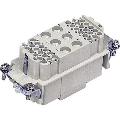 HARTING 09380423101 Buchseneinsatz Han® Com 6 + 36 + PE Schrauben 1 St.
