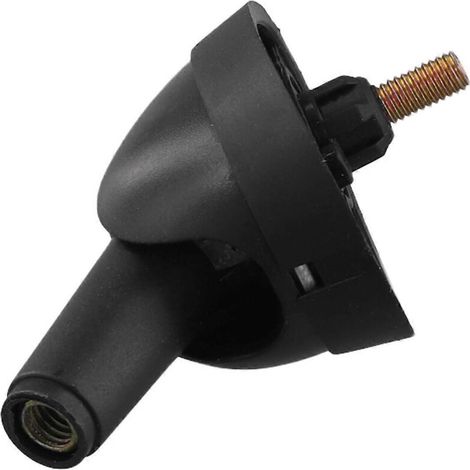 Base de mât d'antenne boucle de toit avant de voiture 1744896 pour noir