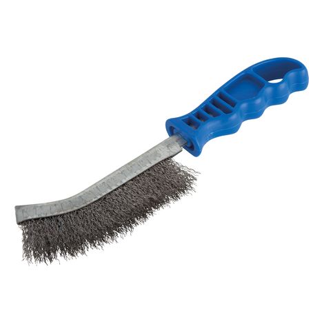 Wolfcraft Handdrahtbürste Kunststoffgriff Stahl Drahtbürsten (1/4)