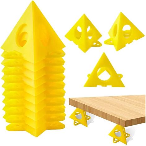 20-teiliges Pyramidenstützset, Dreieckstützen, Malwerkzeuge, Dreieck-Malunterlagen, Nähfüße für Holzbearbeitung, Schreinerzubehör (1/4)