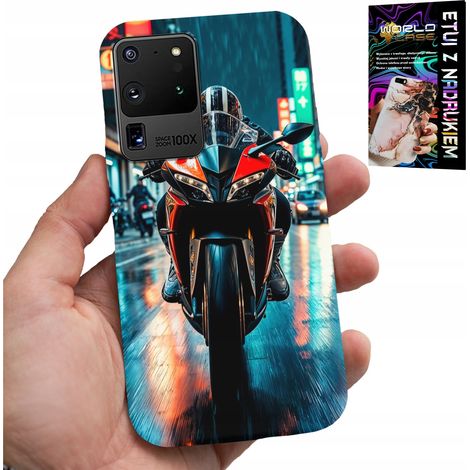 Coque pour Samsung Galaxy S20 Ultra - motifs moto, deux-roues + film protecteur (1/5)