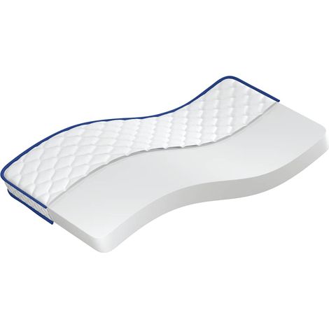 Maison Exclusive - Materasso Viscoelastico Bianco 90x190x17 cm Morbido