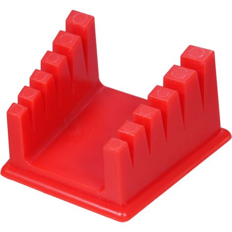 Support de serrage pour fil de soudage/brasage, en ABS, pour établi, avec clip de maintien pour fil silicone 30-12 AWG. (1/5)