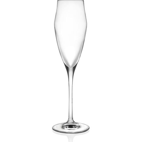 RCR Cristalleria Italiana Calice Ego Flute E18 in Vetro Set 6 Pz (1/2)