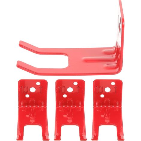 CALLARON Support pour Extintor de Incendios Pared Rojo Gancho (1/5)