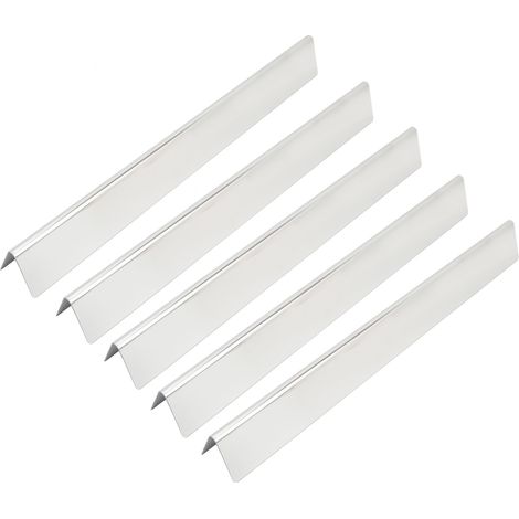 Lot de 3 plaques de chaleur BBQ en acier inoxydable, brûleur de gril de rechange, pièces accessoires. (1/5)