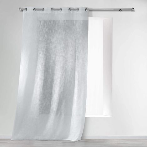 Gardine mit Ösen HALTONA, 140 x 280 cm (1/2)