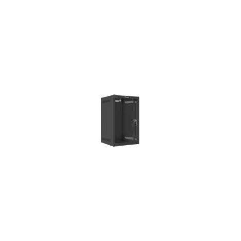Lanberg WF10-2309-10B Wandregal 9U schwarz Stahl (1/5)