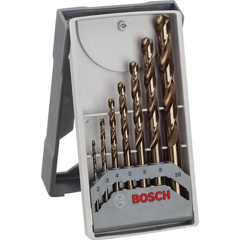 Juego de brocas HSS-Co DIN338: X-Pro set 7 uds: 2-10 BOSCH 2608589296