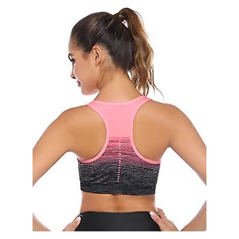 brassiere Sport Femme,s-xxl Brassiere Yoga Brassiere Femme Coussinets Amovibles Lastique Danse Sous-vtements De Sport (1/5)