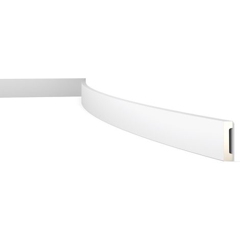Wand- und Friesleiste NMC WD2 Flex ARSTYL Noel Marquet flexible Türumrandung Stuckleiste Sockelleiste Zeitloses Klassisches Design weiß 2 m (1/5)