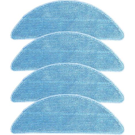 Accessoires de rechange en microfibre compatible avec pour Cecotec pour Conga Eternal Pet Max pour X-Treme Robot Cleaner