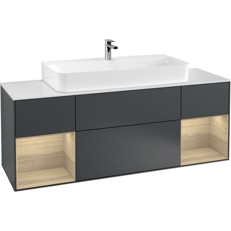 Villeroy & Boch G211PCHG Meuble sous-vasque Finion G21 (1/2)