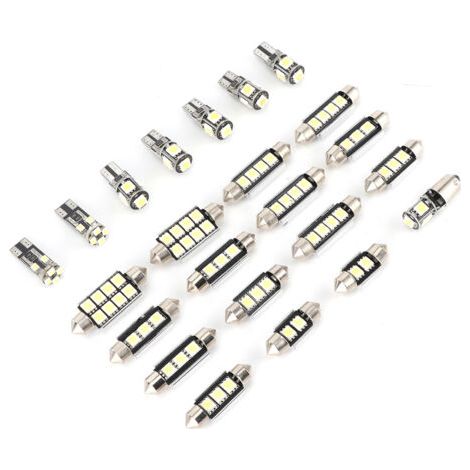 QORVA-Ampoules LED pour voiture, lumière blanche T10 5W, puce 5050, faible consommation, pour plaque d'immatriculation, lampe intérieure de porte, 23 pièces