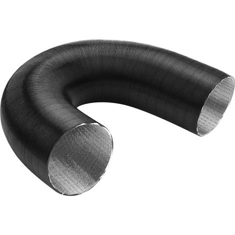 Tuyau de drainage flexible en aluminium 76 mm pour chauffage d'air 6000W, gaine de conduit de voiture, résistant à la chaleur, longueur adaptée, usage véhicule. (1/5)