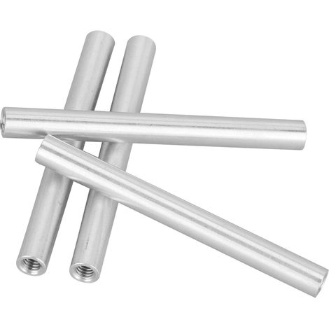 4 Pièces Douille d'Extension en Aluminium Filetée Féminin M4x0.7mm pour Bras Robotique