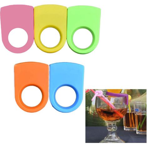 BESTonZON Boisson Clips Bouteille Boucle Titulaire Bière Cocktail Snap Bouteille Cage Accessoires De Cuisine Paquet de 5 (1/3)