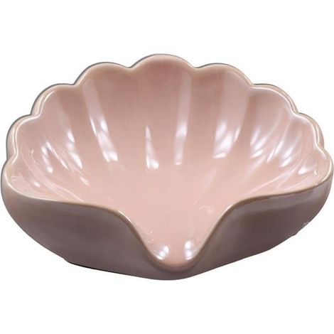 Zeepbakje - Évacuation Intégrée - Séchage Rapide - Céramique - Pour Salle De Bain Et Lavabo - 1 Pièce - Rose (1/5)