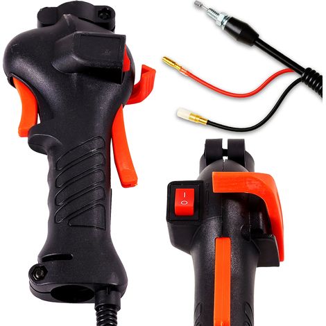 Manette des gazs pour coupe-herbe FUXTEC FX-MT152E Taille-haie sans fil 110cm 26cm (1/5)