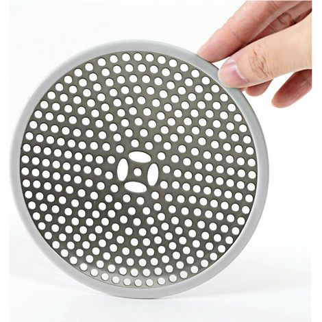 Filtre Cheveux Douche - Acier Inoxydable 118 Mm - Pour Salle De Bain Et Cuisine - 1 Pièce (1/4)