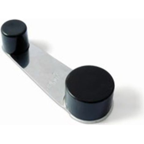BRINOX TOPE PUERTA RETENEDOR GIRATORIO ADHESIVO MARRON (BLISTER 1 U. B78270M