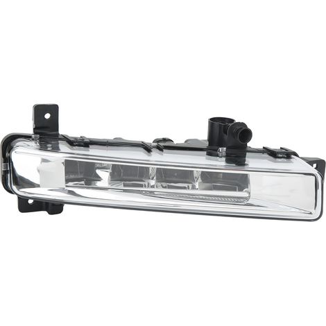Feux de jour LED antibrouillard avant pare-chocs pour BMW Série 5 G30 G31 G38 520i 530i 540i 2017-2020, côté gauche, réf. 63177349131, phare DRL blanc (1/5)