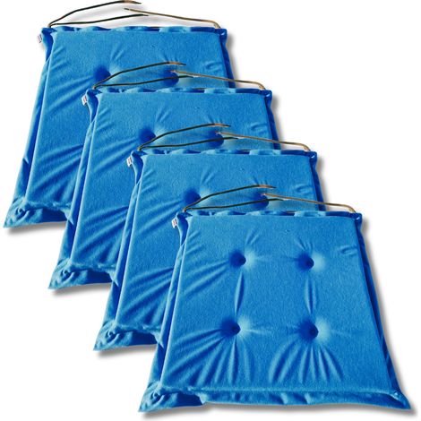 Cojines para silla 40x40x3 cm 1331 - juego de 4 (1/5)