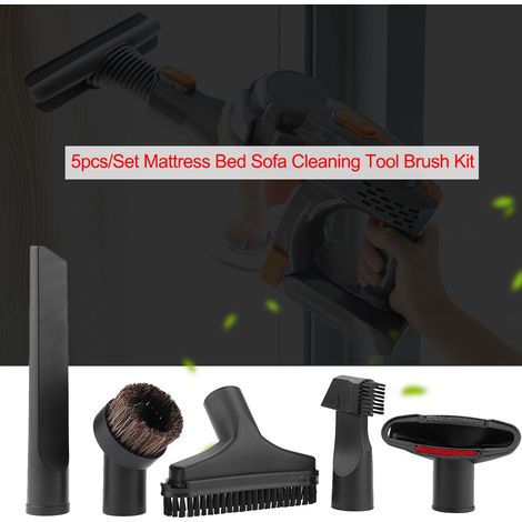 Kit de 5 brosses de nettoyage pour matelas, lit et canapé, pièce de rechange pour aspirateur portatif (1/5)