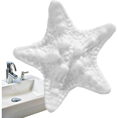 Sink Drain Cover Starfish Shaped Overflow Plug Sewer Drain