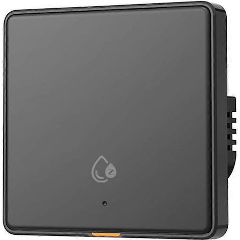 Interrupteur intelligent Tuya Zigbee RF433 20 A 4000 W avec moniteur de puissance et assistant IA pour chauffe-eau (noir) (1/5)