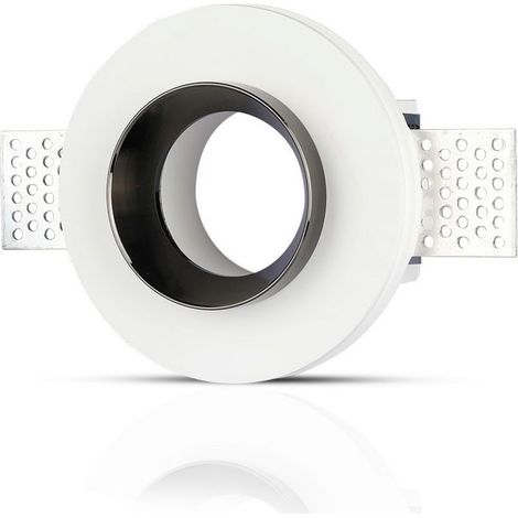 Support de spot LED encastrable rond V-TAC GU10 et GU5.3 (MR16) (1/5)