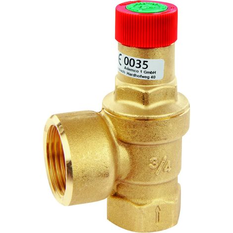 Resideo Válvula de seguridad de membrana SM120 latón, 3/4 ", A, SM120-3/4A