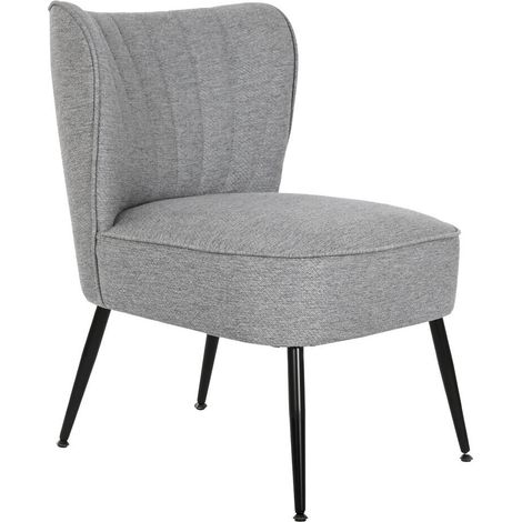 Sillon Poliester Metal 55X64X72,5 Gris (1/5)