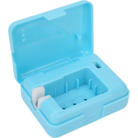 Porte-Brosse à Dents UV Amovible Mural Stérilisateur Désinfecteur (Bleu) (1/5)