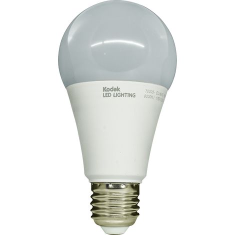 Lampadina LED 15W Luce Fredda Bulbo Latteo A65 Attacco E27 70005 6000K Kodak (1/2)