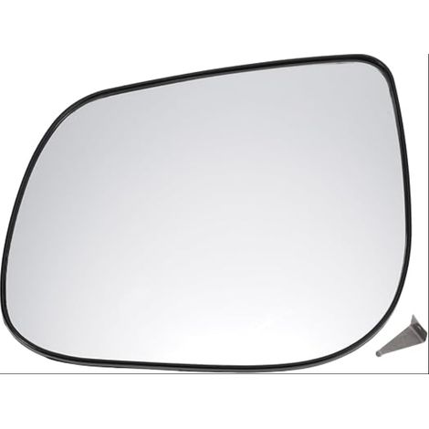 Verre De Rétroviseur Latéral Gauche De Remplacement Avec Plaque De Support Convexe Non Chauffant En Verre Blanc Pour 2012-2020 (1/5)